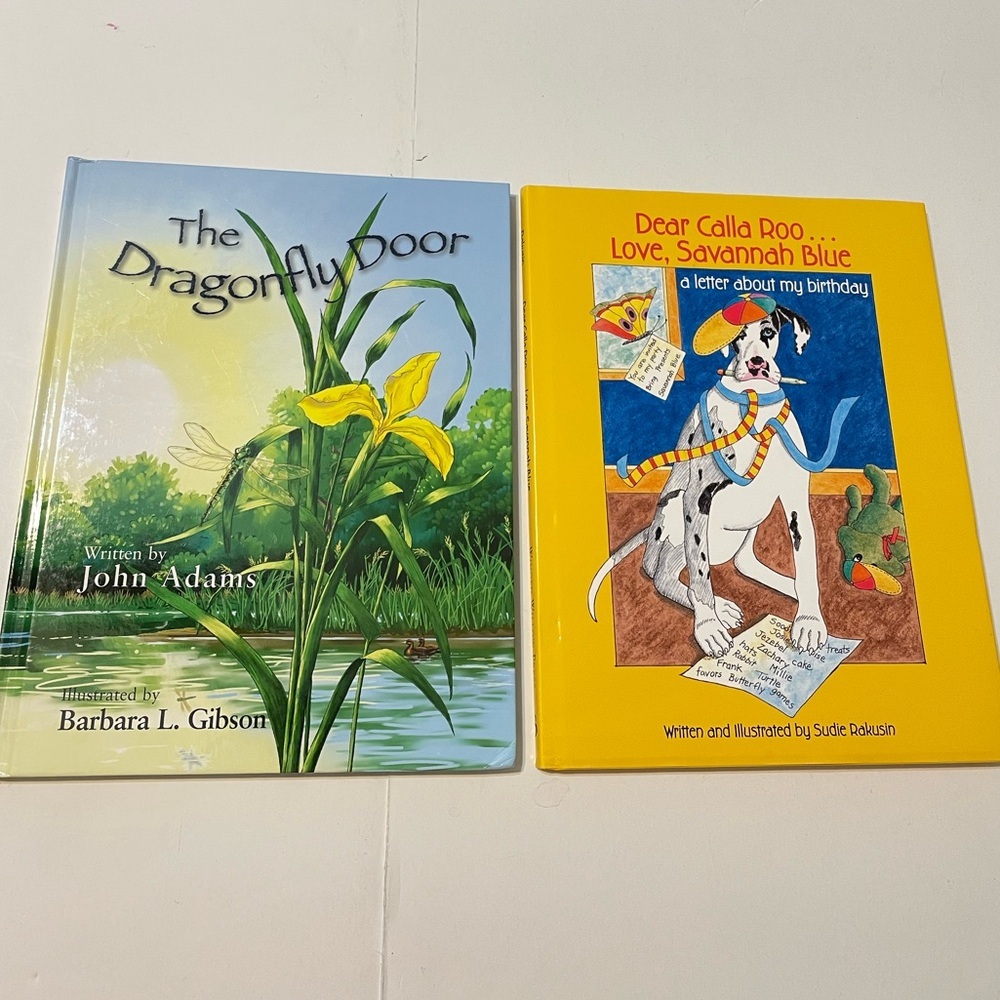 Children's Book Set - The Dragonfly Door & Dear Calla Roo, Hardcover